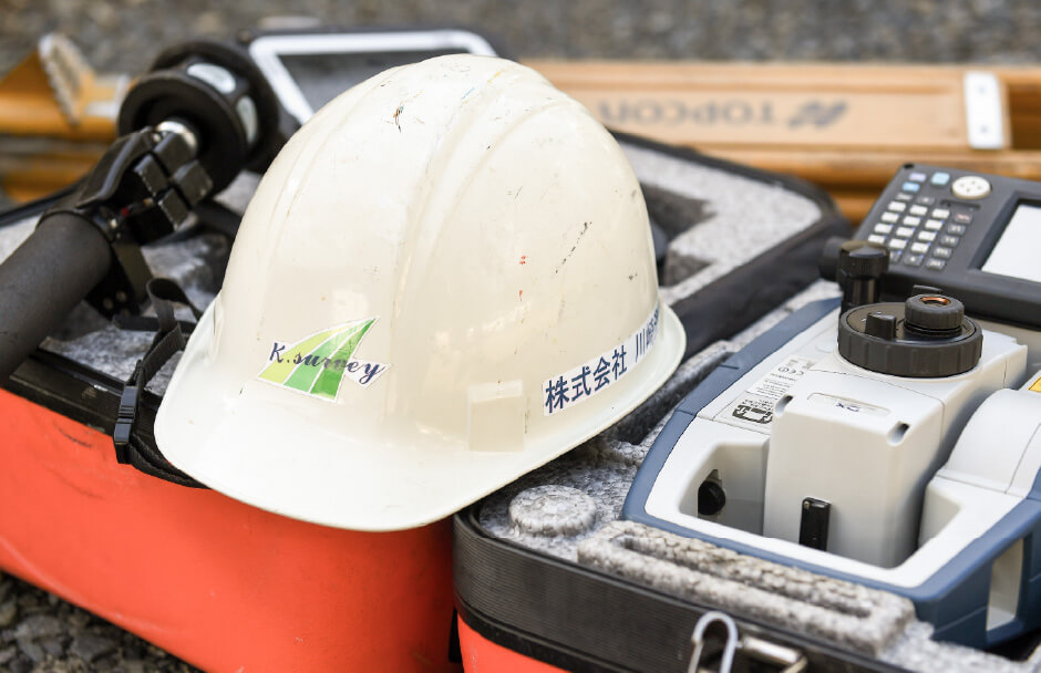 写真：計画設計業務に使用する工具の一例